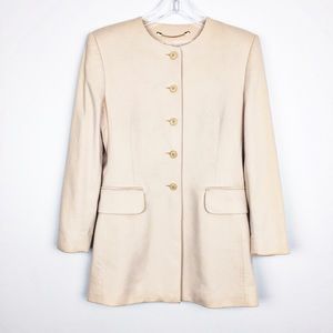 ESCADA By Margaretha Ley Cashmere Silk Blazer